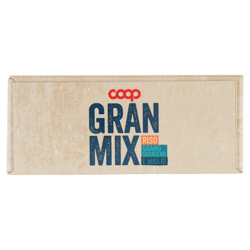 GRAN MIX DI CEREALI E GRANO SARACENO COOP SOTTOVUOTO SCATOLA G 800 - 6