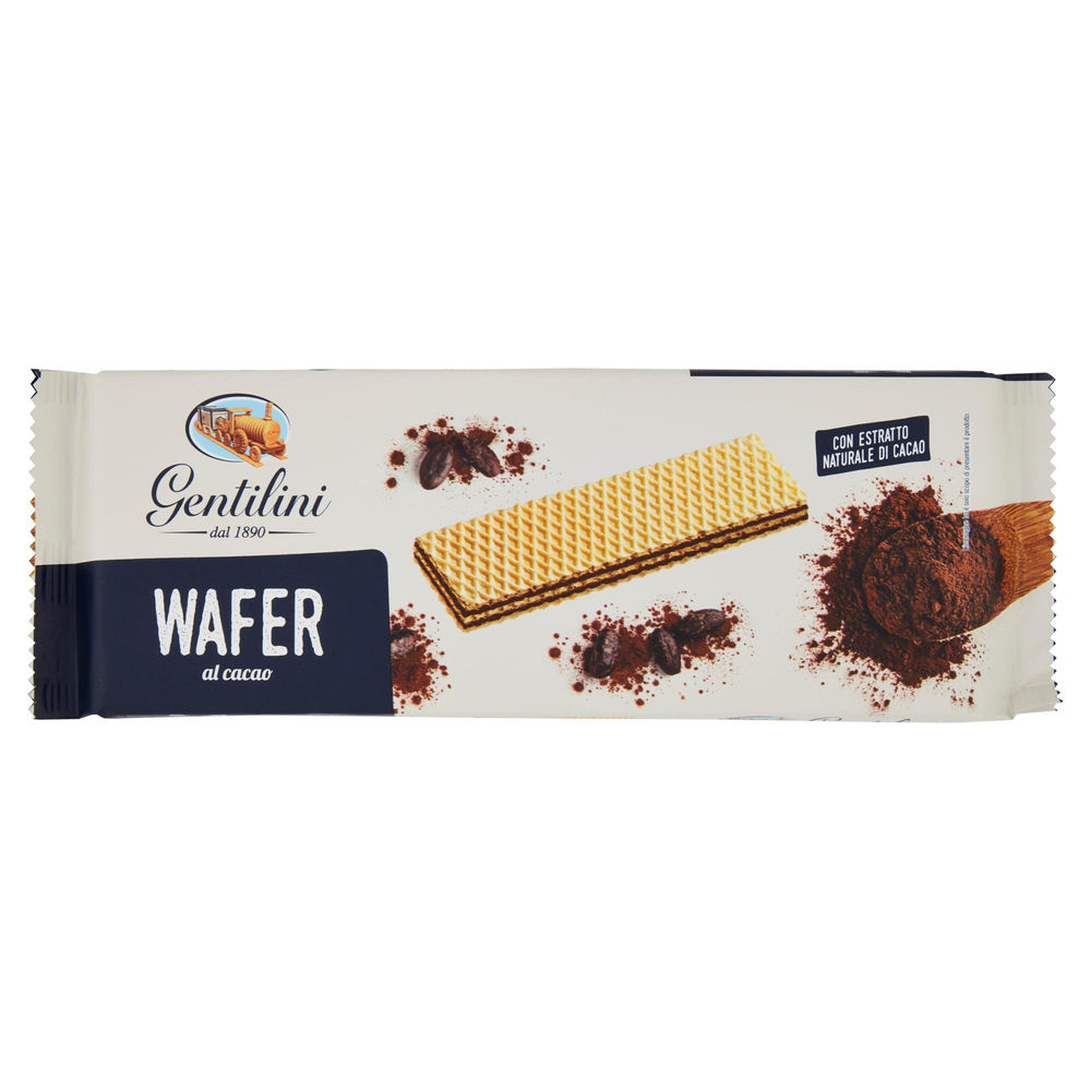 Wafer al cacao gentilini gr 175