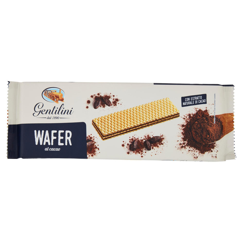 WAFER AL CACAO GENTILINI GR 175 - 2