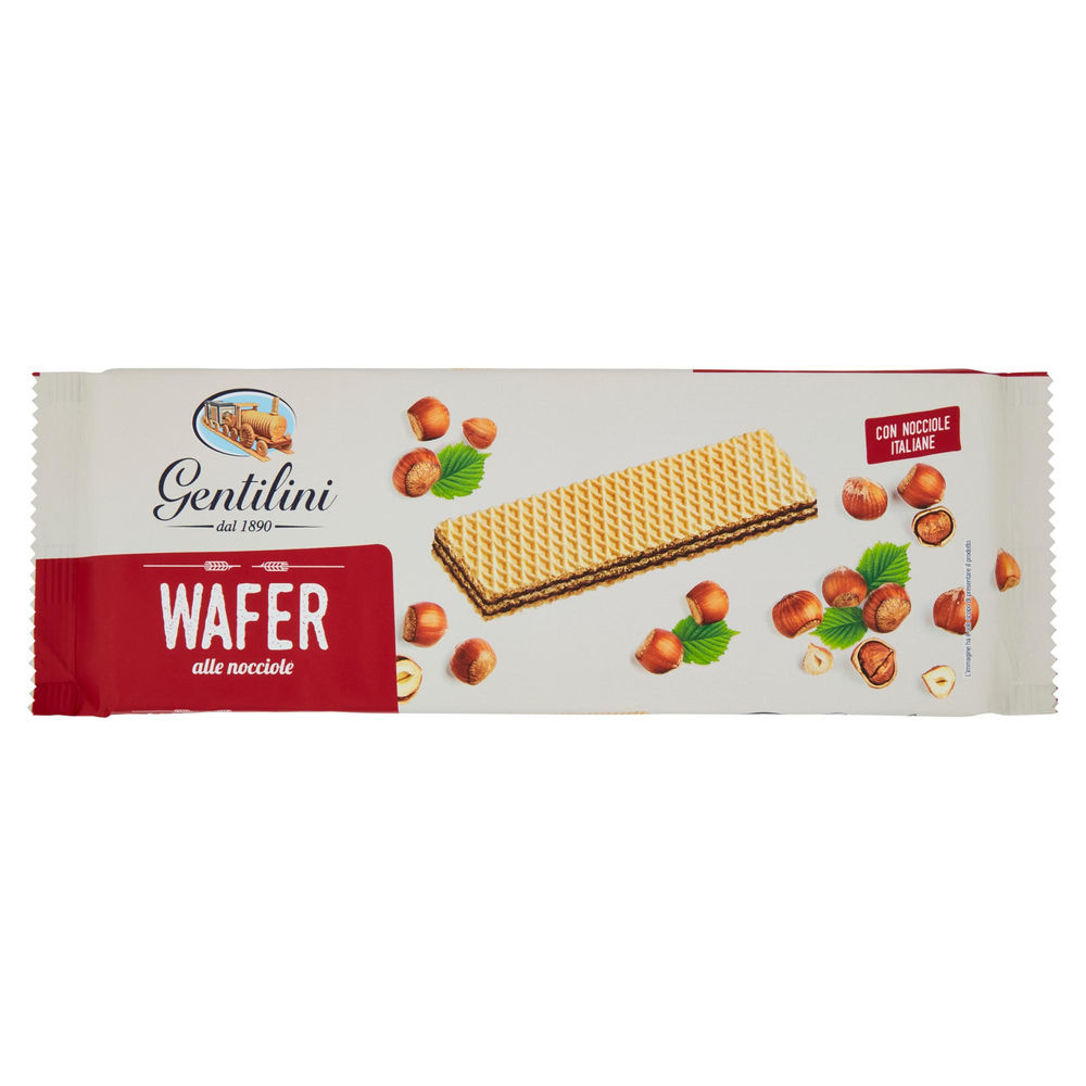 Wafer nocciola gentilini gr 175