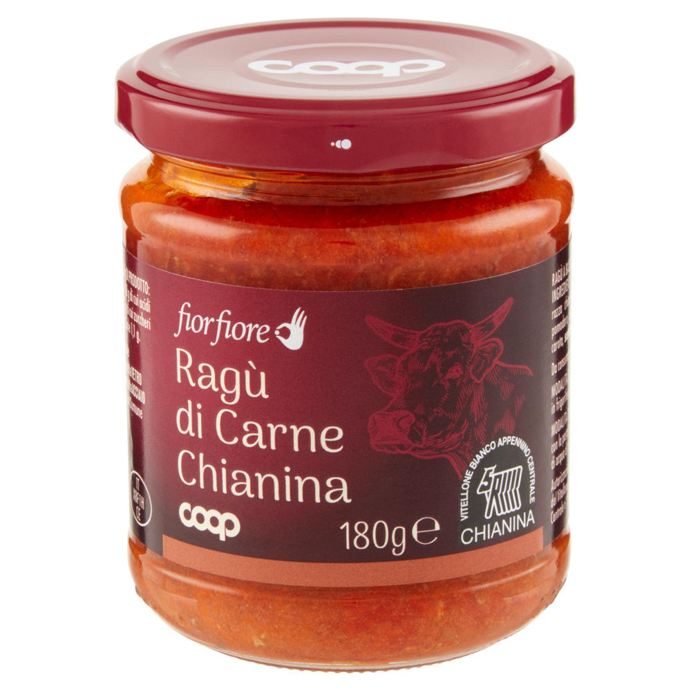 RAGÙ DI CARNE CHIANINA FIOR FIORE COOP V.V. G180 - 2