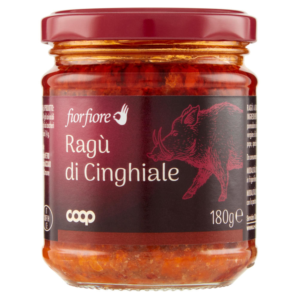 RAGÙ DI CINGHIALE FIOR FIORE COOP V.V. G180 - 0