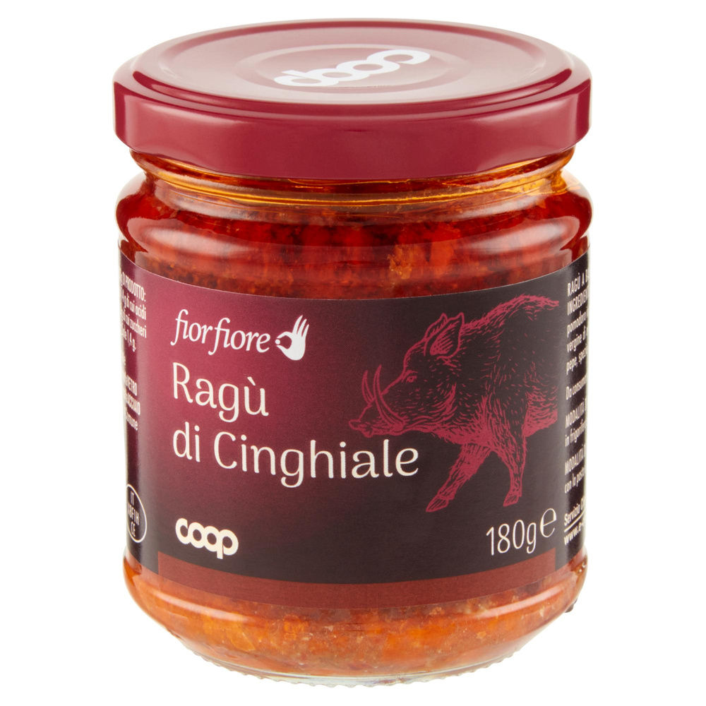 RAGÙ DI CINGHIALE FIOR FIORE COOP V.V. G180 - 2