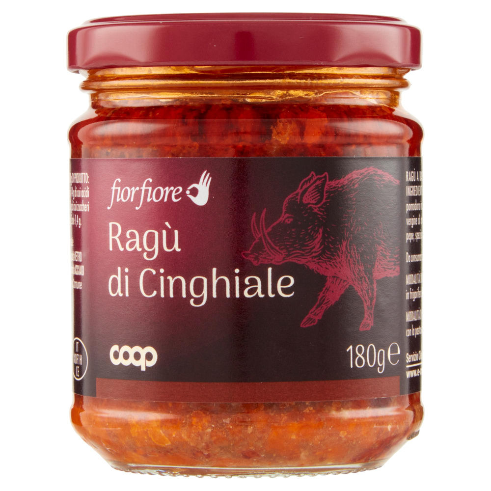 RAGÙ DI CINGHIALE FIOR FIORE COOP V.V. G180 - 3