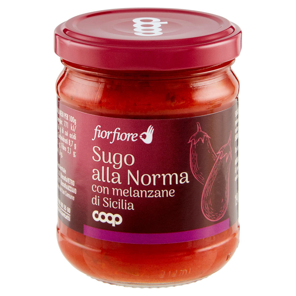 SUGO ALLA NORMA FIOR FIORE COOP VASO 190G - 3