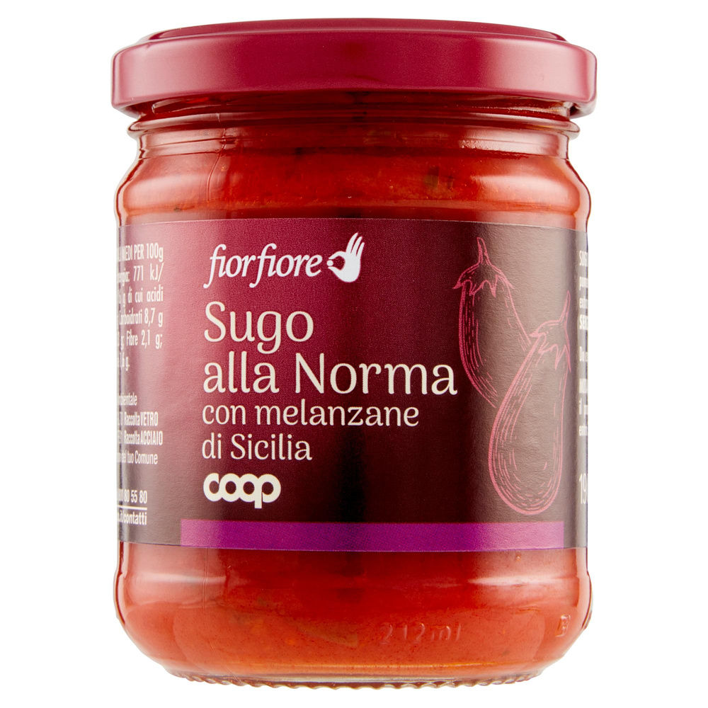 SUGO ALLA NORMA FIOR FIORE COOP VASO 190G - 4