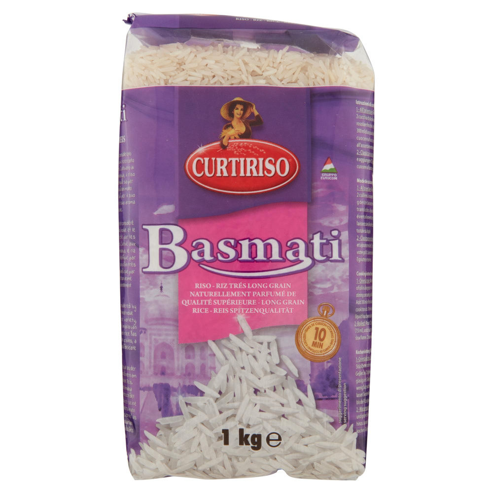 RISO BASMATI CURTIRISO BUSTA  KG 1 - 3