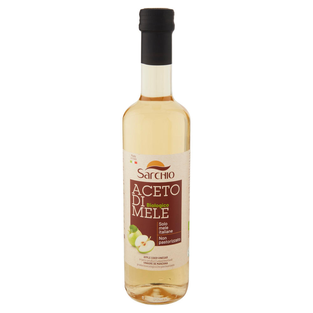 ACETO DI MELE BIO SARCHIO BOTTIGLIA 500ML - 6