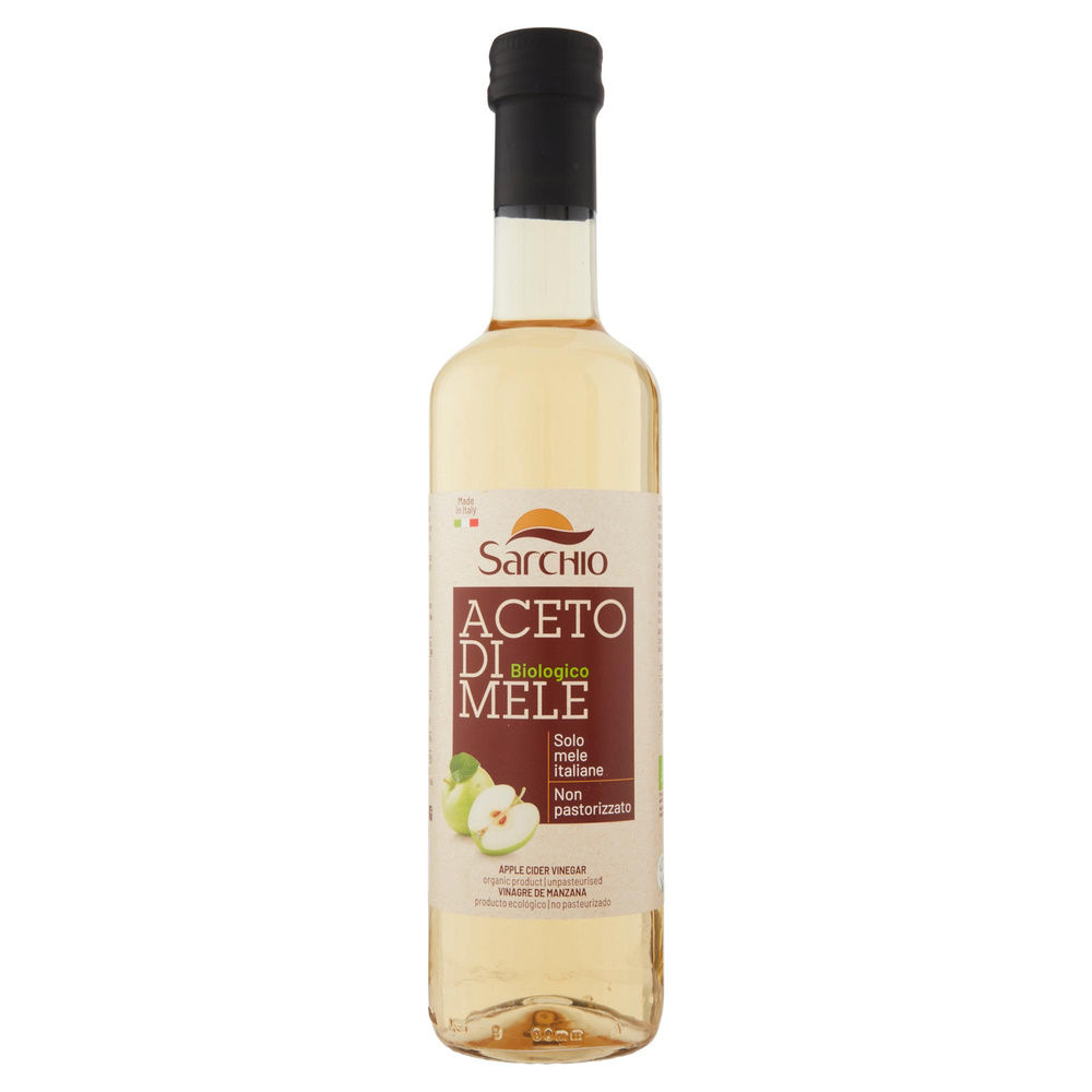 ACETO DI MELE BIO SARCHIO BOTTIGLIA 500ML - 2