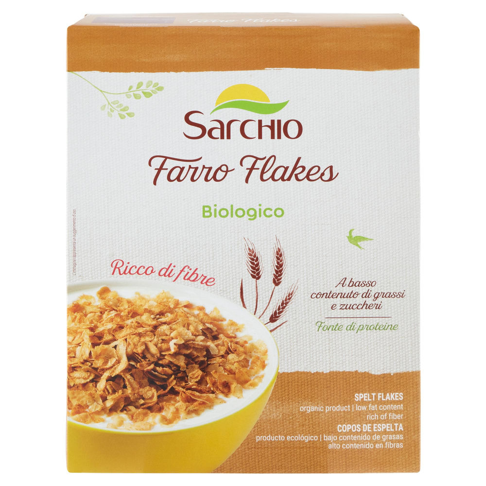 FIOCCHI DI FARRO BIOLOGICI SARCHIO SCATOLA 250G - 2