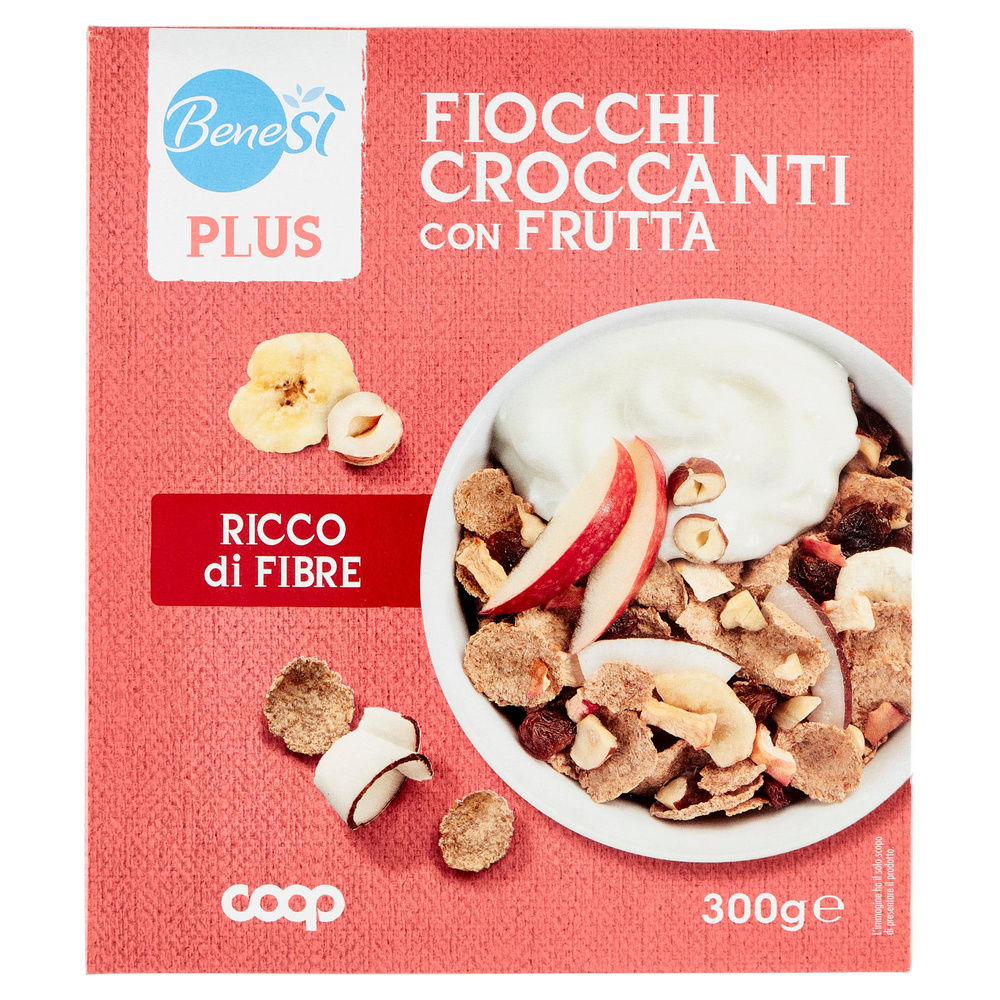 FIOCCHI CROCCANTI CON FRUTTA BENESI' COOP G 300 - 3