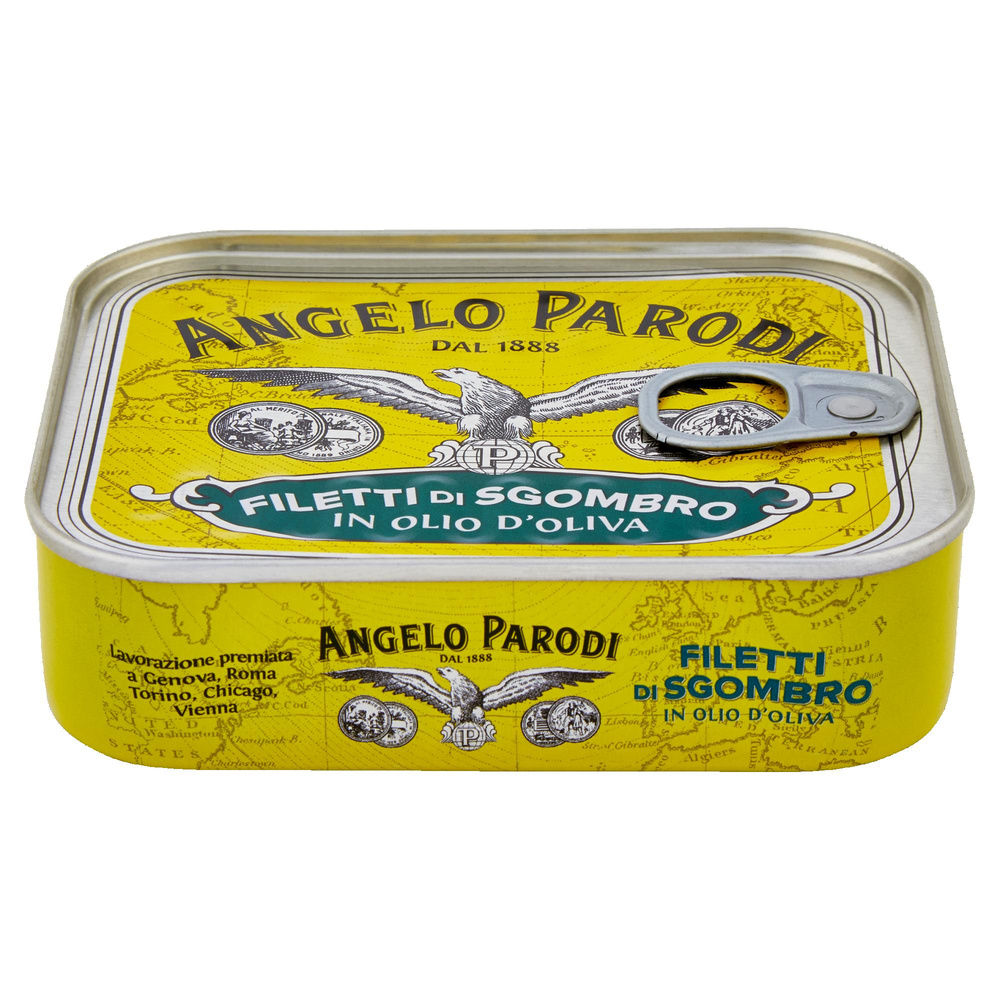 FILETTI DI SGOMBRO OLIO OLIVA ANGELO PARODI G.230 - 6