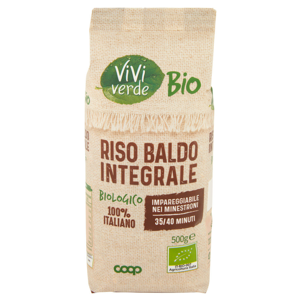 RISO BALDO INTEGRALE BIO VIVIVERDE COOP G500 - 8