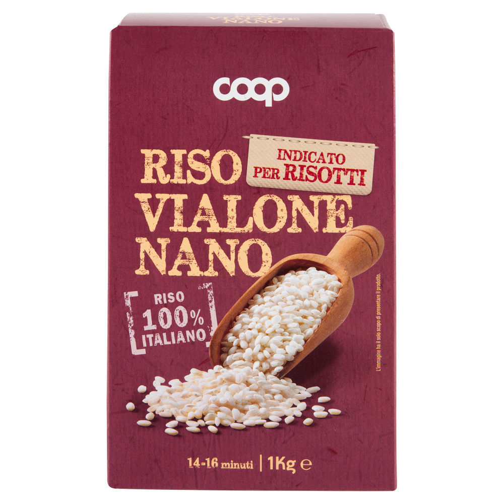 RISO VIALONE NANO COOP SOTTOVUOTO SCATOLA KG.1 - 4