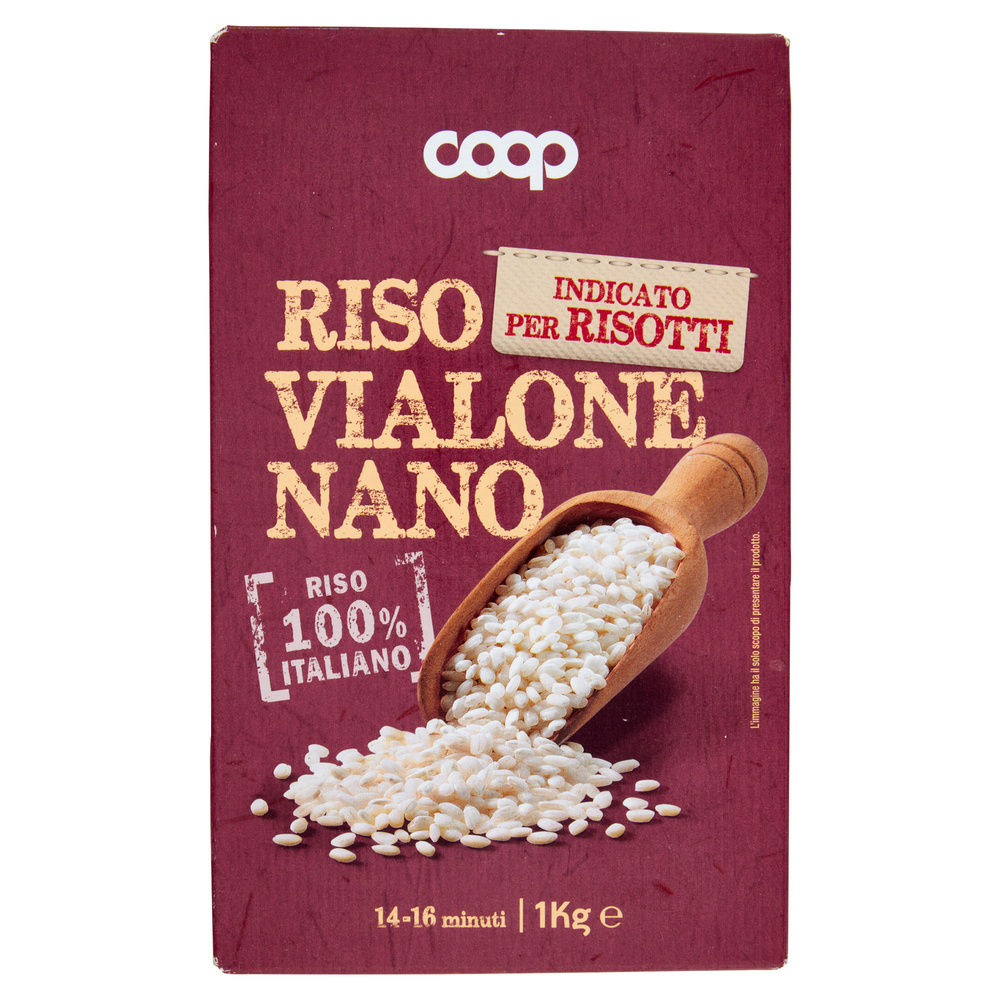 RISO VIALONE NANO COOP SOTTOVUOTO SCATOLA KG.1 - 5