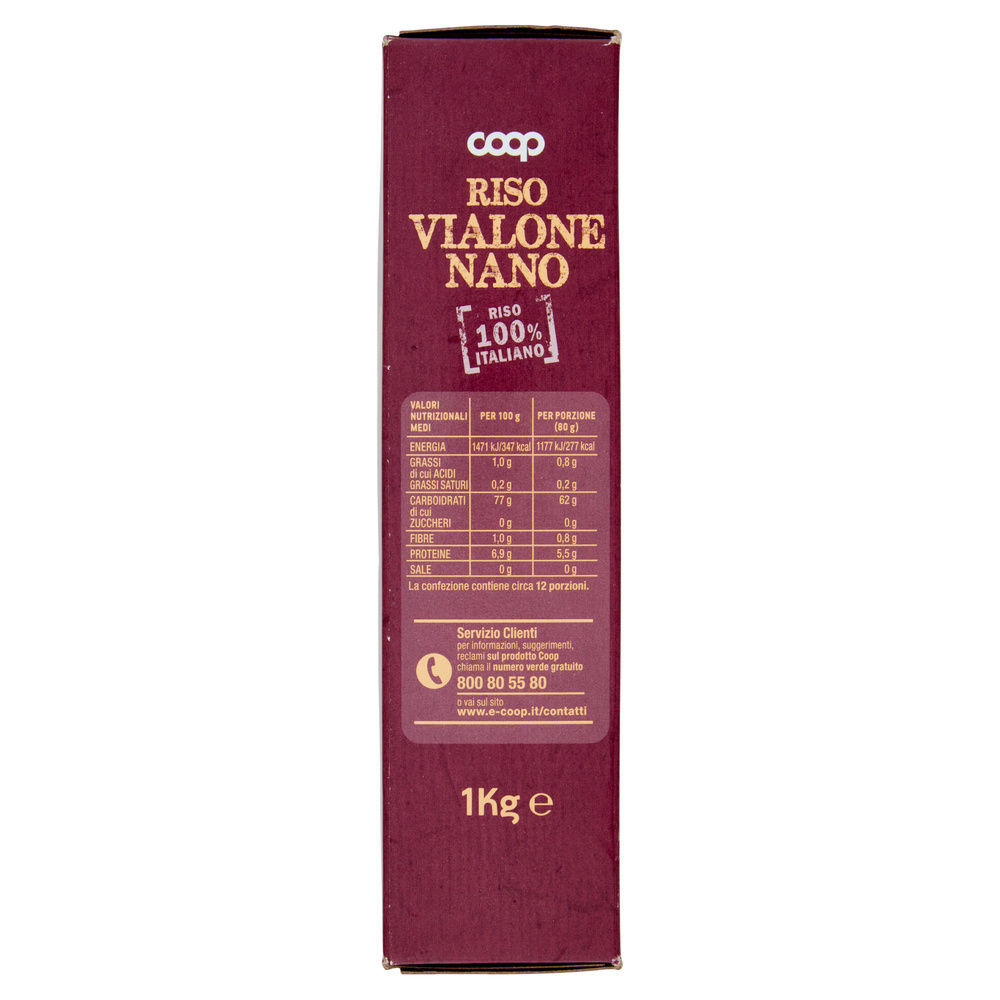 RISO VIALONE NANO COOP SOTTOVUOTO SCATOLA KG.1 - 6