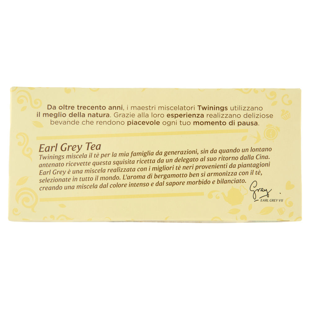 TEA TWININGS EARL GREY SCATOLA 25 FILTRI G 50 - 5