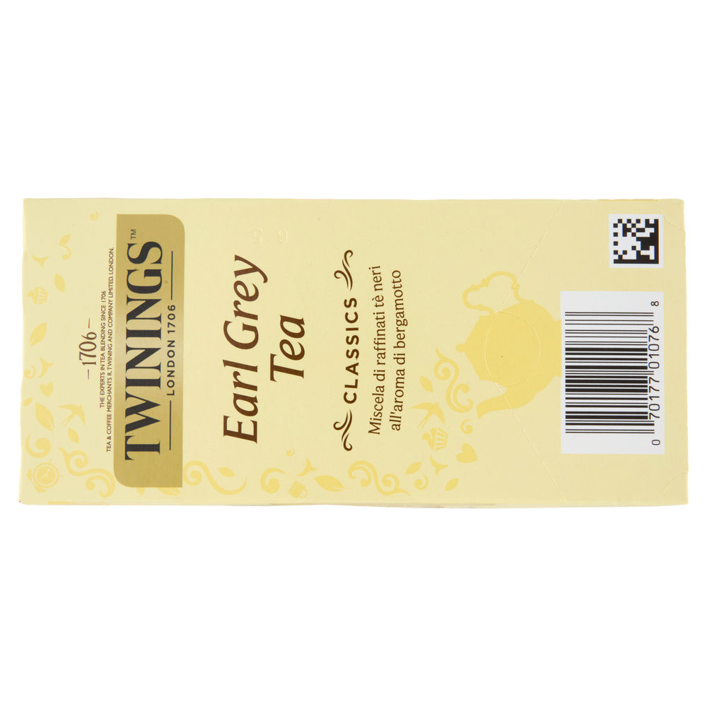 TEA TWININGS EARL GREY SCATOLA 25 FILTRI G 50 - 6