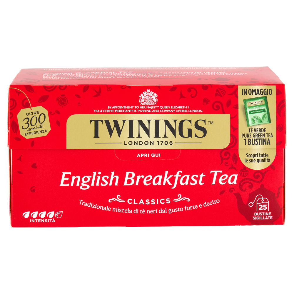 TEA TWININGS ENGLISH BREAKFAST SC. 25 FILTRI G 50 - 2