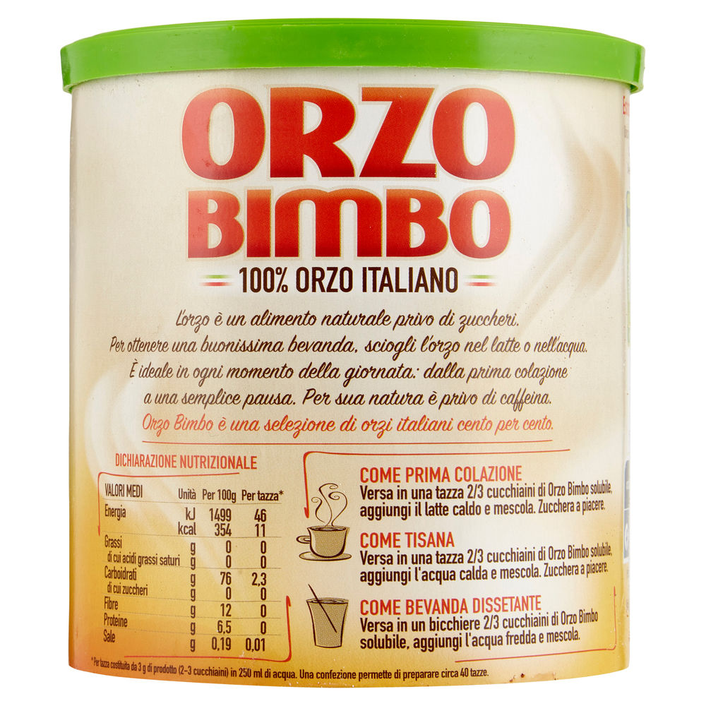 ORZO BIMBO SOLUBILE BARATTOLO G 120 - 1