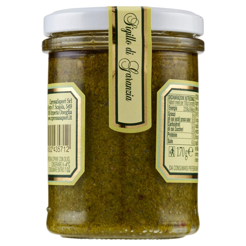 PESTO LIGURE DI BASILICO GENOVESE ALBERTI  170GR - 1