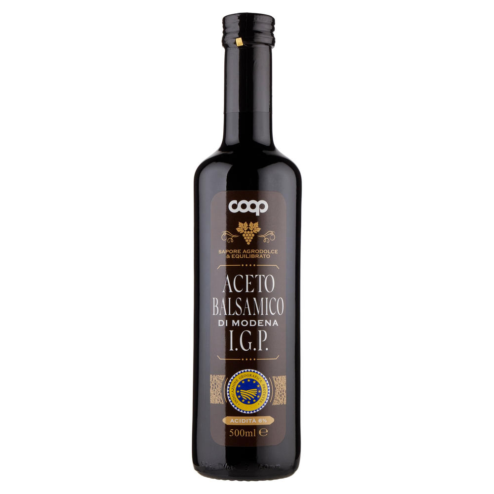 Aceto balsamico di modena igp coop bottiglia 500 ml