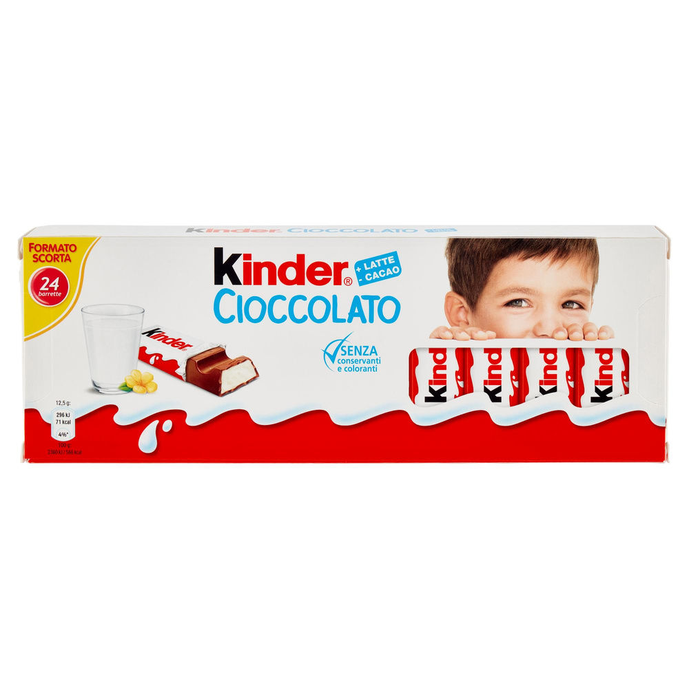 BARRETTE KINDER CIOCCOLATO T/24 ASTUCCIO G 300 - 3