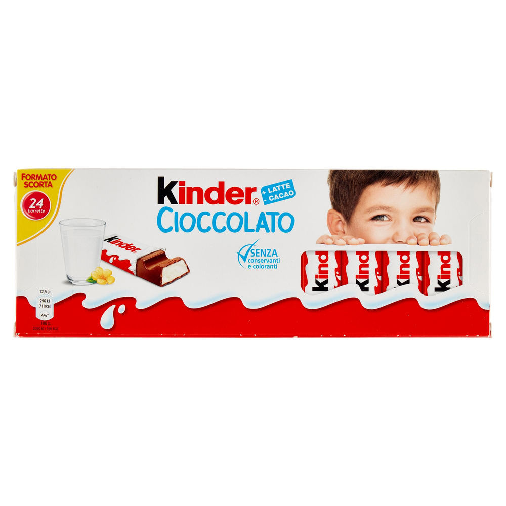 BARRETTE KINDER CIOCCOLATO T/24 ASTUCCIO G 300 - 6