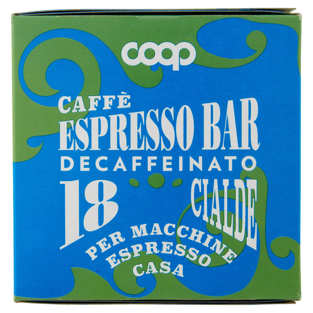 CAFFE' DECAFFEINATO IN CIALDE PER  MACCH. ESPRESSO COOP 18 CIALDE G 126 - 5