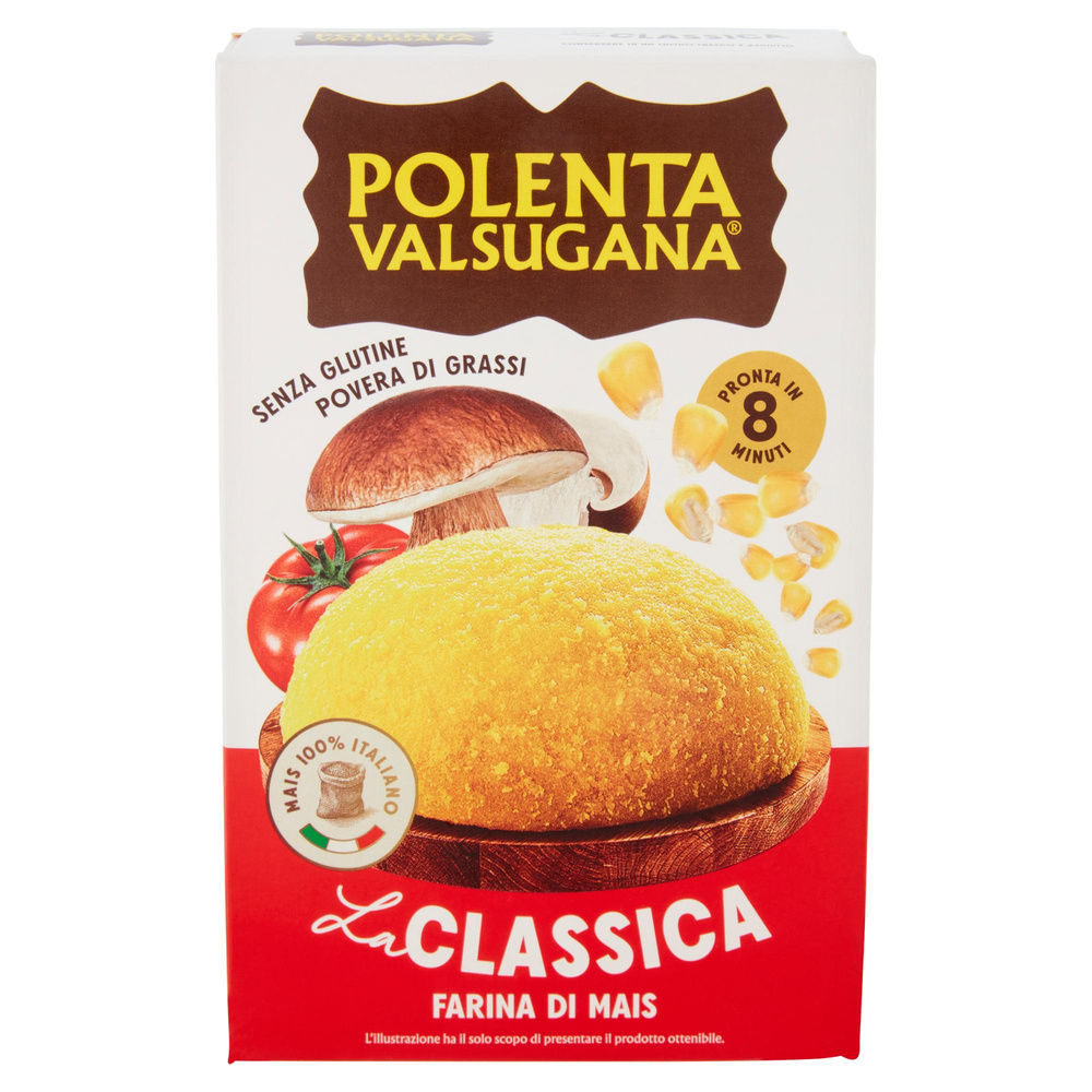 POLENTA VALSUGANA PRONTA GIALLA  SCATOLA  G  375 - 3