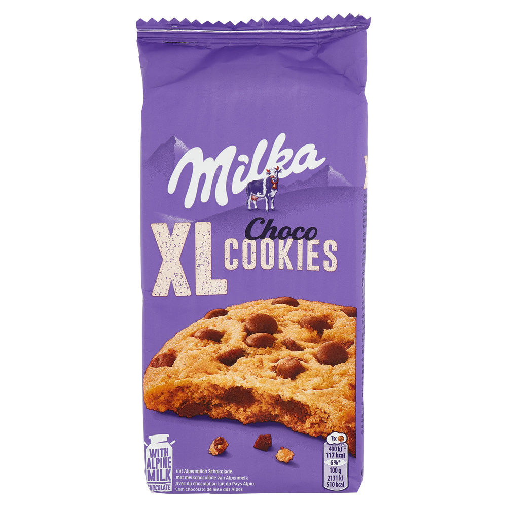 SNACK COOKIE CHOCO XL MILKA  GR 184 - 4