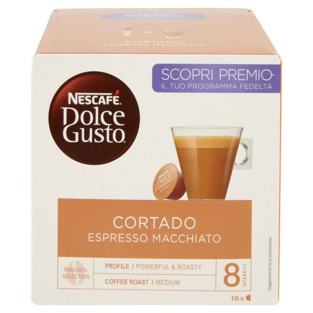 NESCAFE' DOLCE GUSTO CORTADO ESP MACCHIATO 16 CAPS G 100,8 - 2