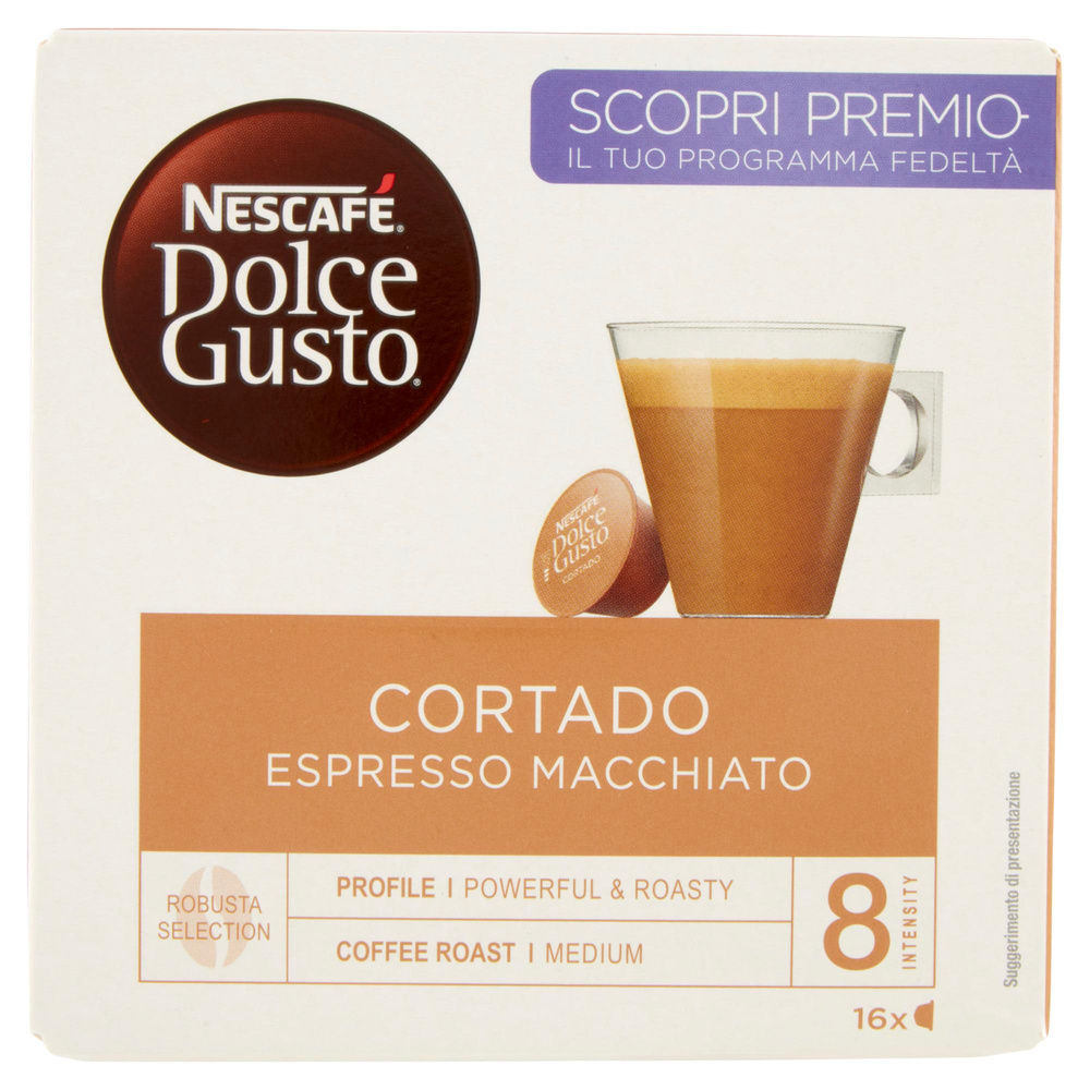 NESCAFE' DOLCE GUSTO CORTADO ESP MACCHIATO 16 CAPS G 100,8 - 4