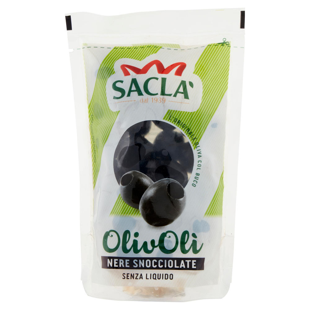 OLIVE MORATE SNOCCIOLATE SACLA' SENZA LIQUIDO BUSTA G 75 - 3