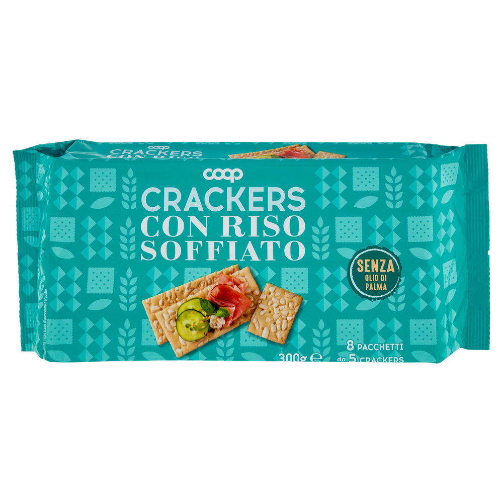 CRACKERS CON RISO SOFFIATO COOP INCARTO G  300 - 2