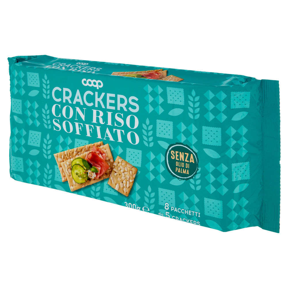 CRACKERS CON RISO SOFFIATO COOP INCARTO G  300 - 8