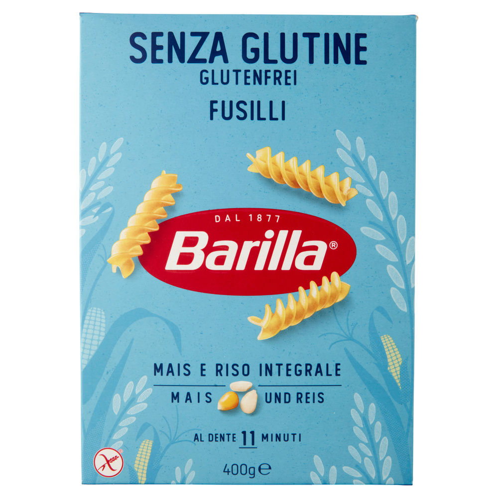 PASTA SENZA GLUTINE FUSILLI BARILLA CARTONE G 400 - 4