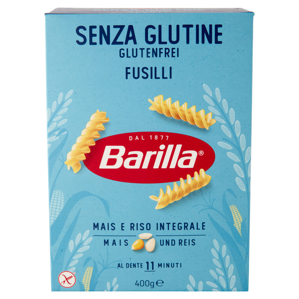 PASTA SENZA GLUTINE FUSILLI BARILLA CARTONE G 400 - 3