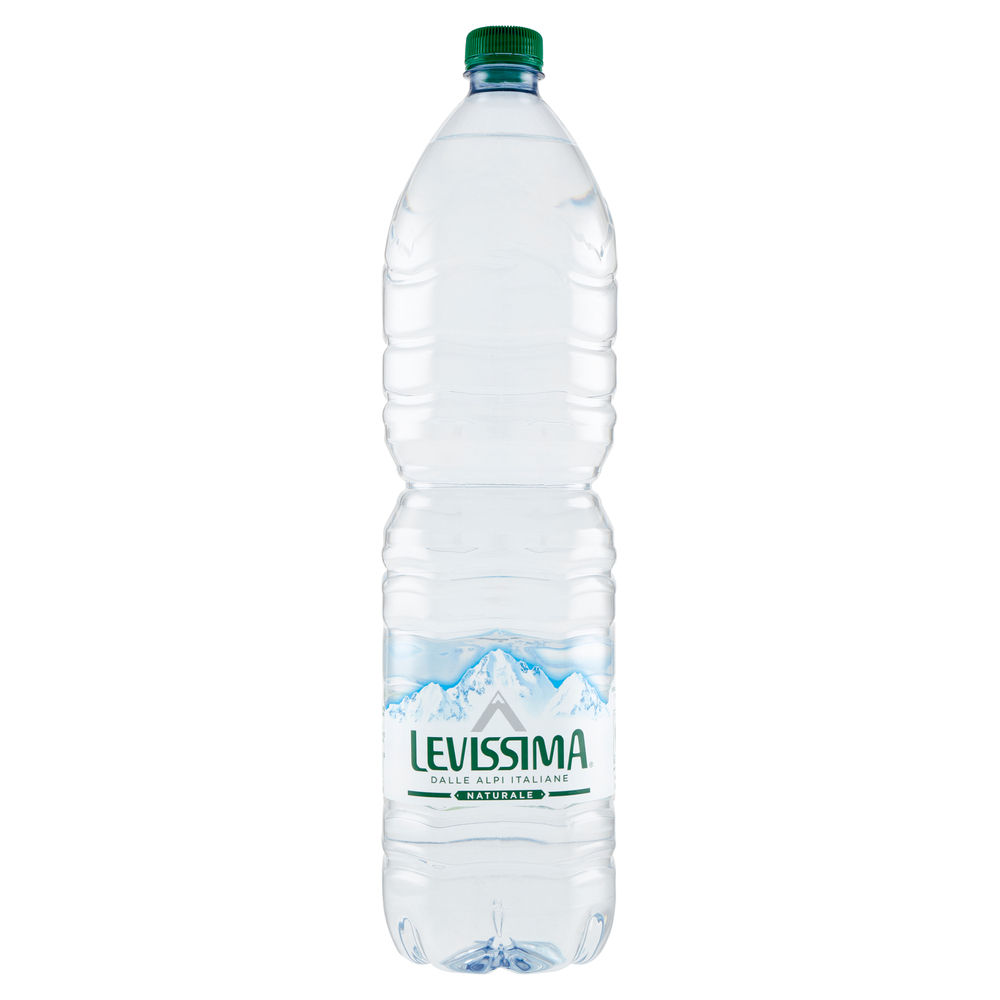 ACQUA MINERALE LEVISSIMA NATURALE PET L 1,5 - 1