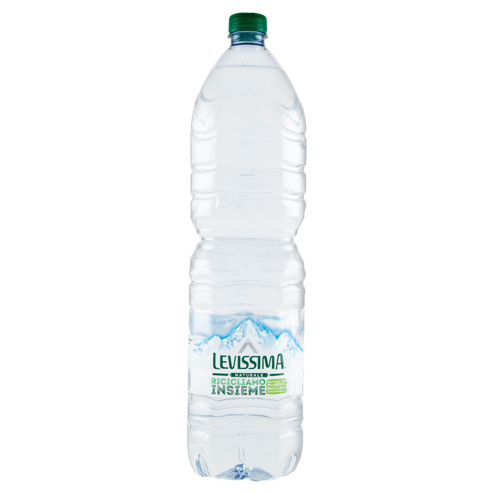 ACQUA MINERALE LEVISSIMA NATURALE PET L 1,5 - 2