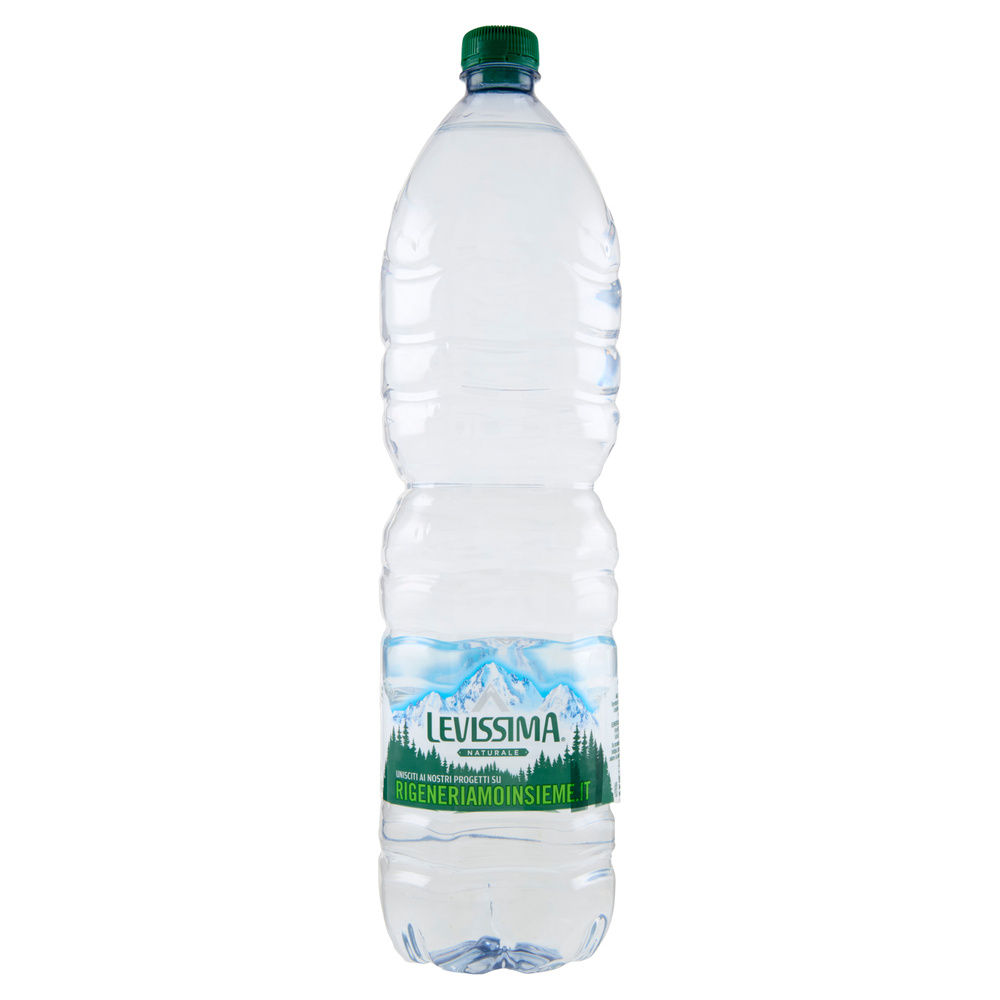 ACQUA MINERALE LEVISSIMA NATURALE PET L 1,5 - 13