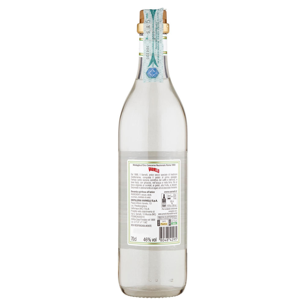 ANICE SECCO VARNELLI 46°  700ML - 1