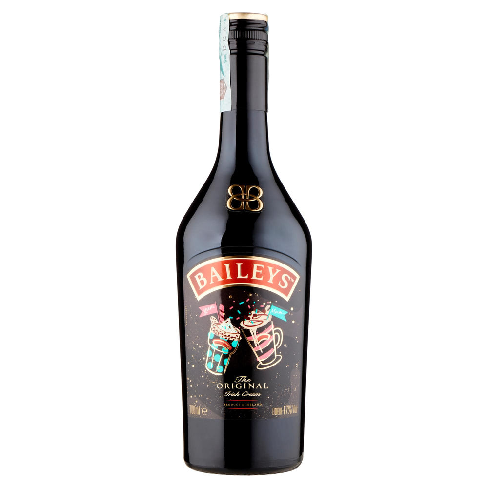 Liquore baileys irish cream 17 gradi bottiglia ml.700