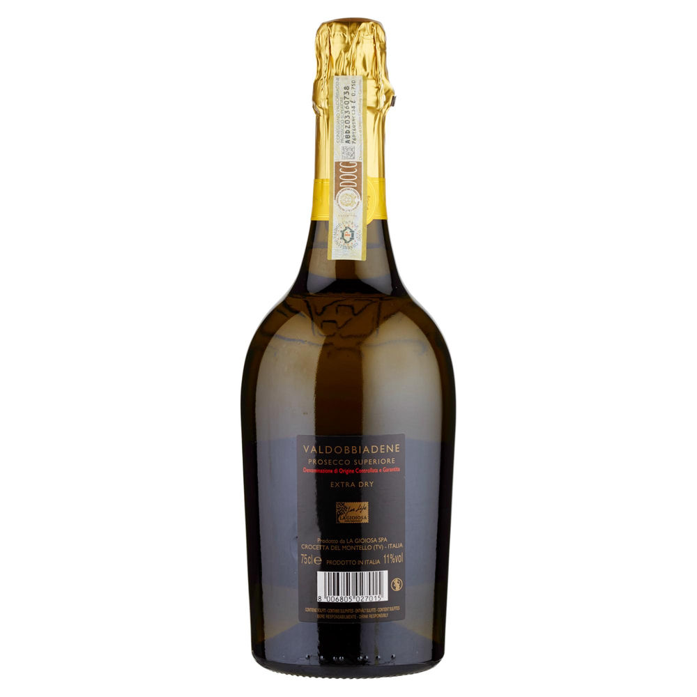 SPUMANTE VALDOBBIADENE PROSECCO SUPERIORE DOCG LA GIOIOSA ML.750 - 1