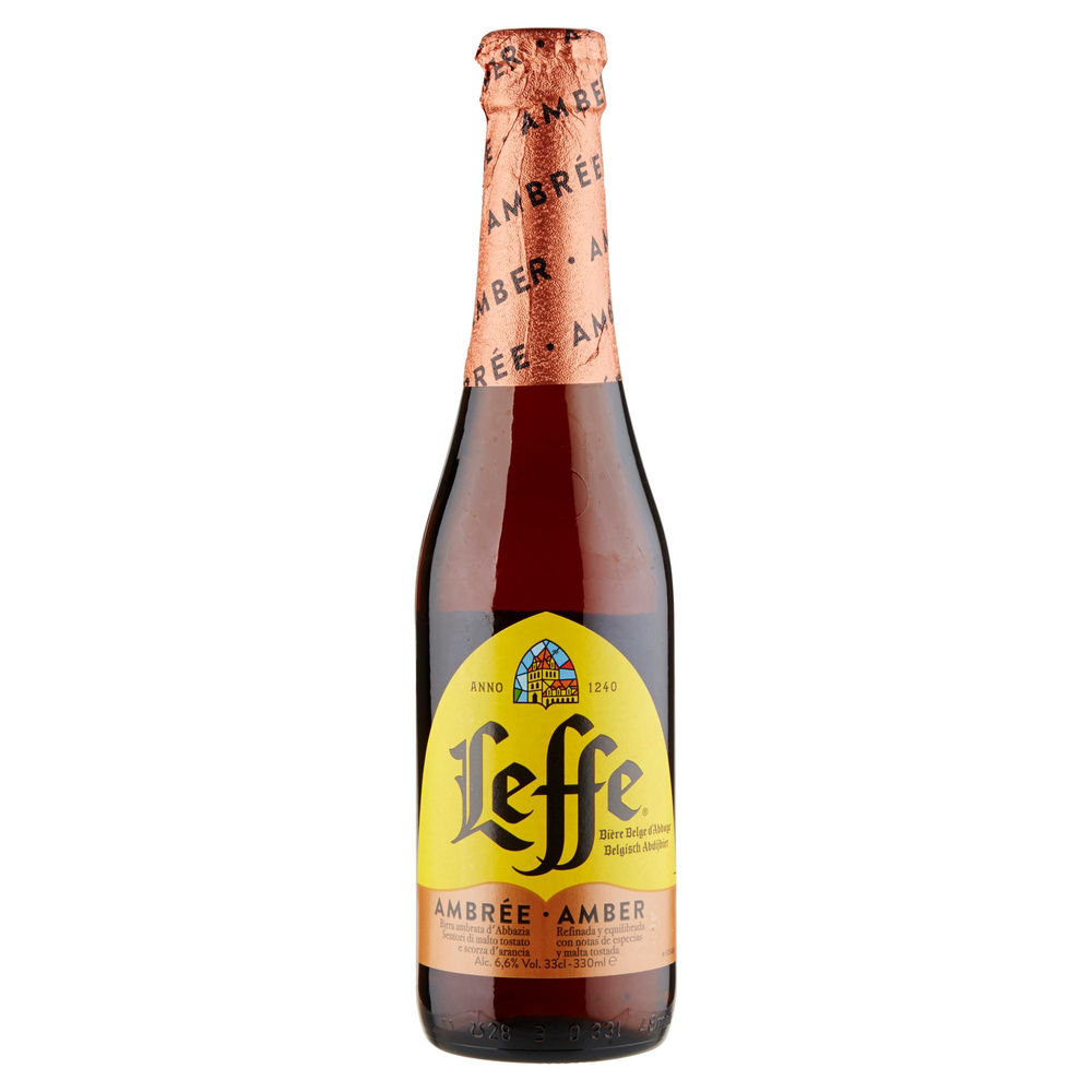 BIRRA LEFFE AMBREE 6,6 GRADI BOTTIGLIA ML 330 - 2