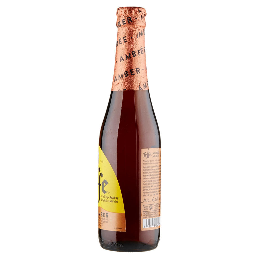 BIRRA LEFFE AMBREE 6,6 GRADI BOTTIGLIA ML 330 - 4