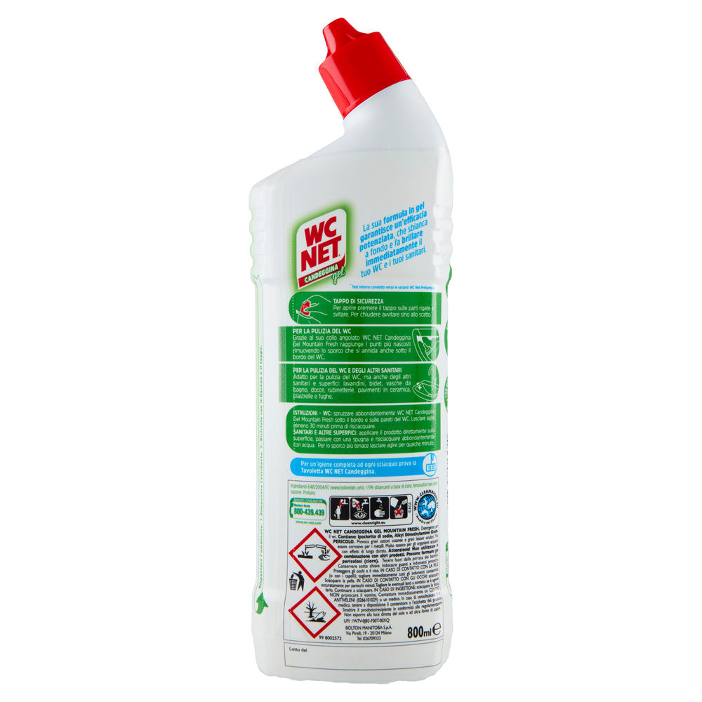 NEW DETERGENTE WC NET CANDEGGINA GEL ML 800 - 1