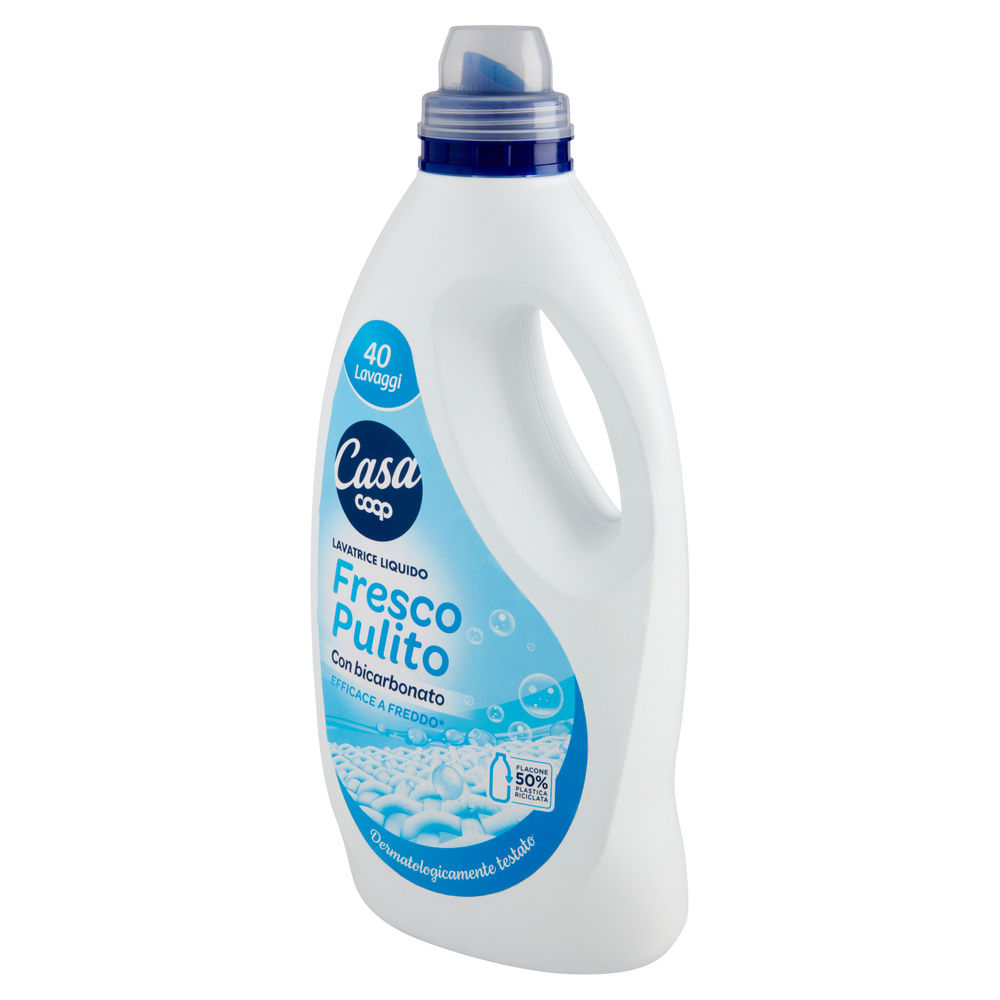 DETERSIVO LAVATRICE LIQUIDO COOP CASA FRESCO PULITO 40LAV L 2 - 6