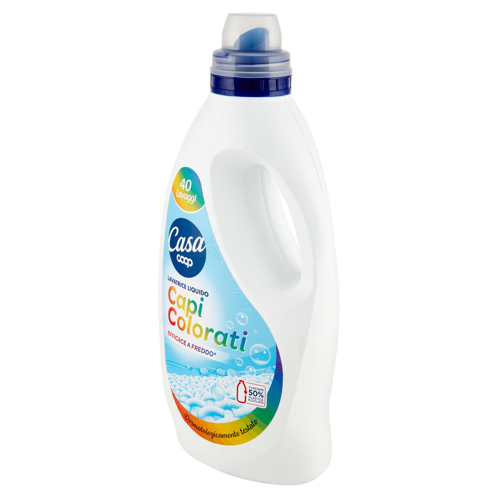 DETERSIVO LAVATRICE LIQUIDO COOP CASA CAPI COLORATI 40LAV L 2 - 6