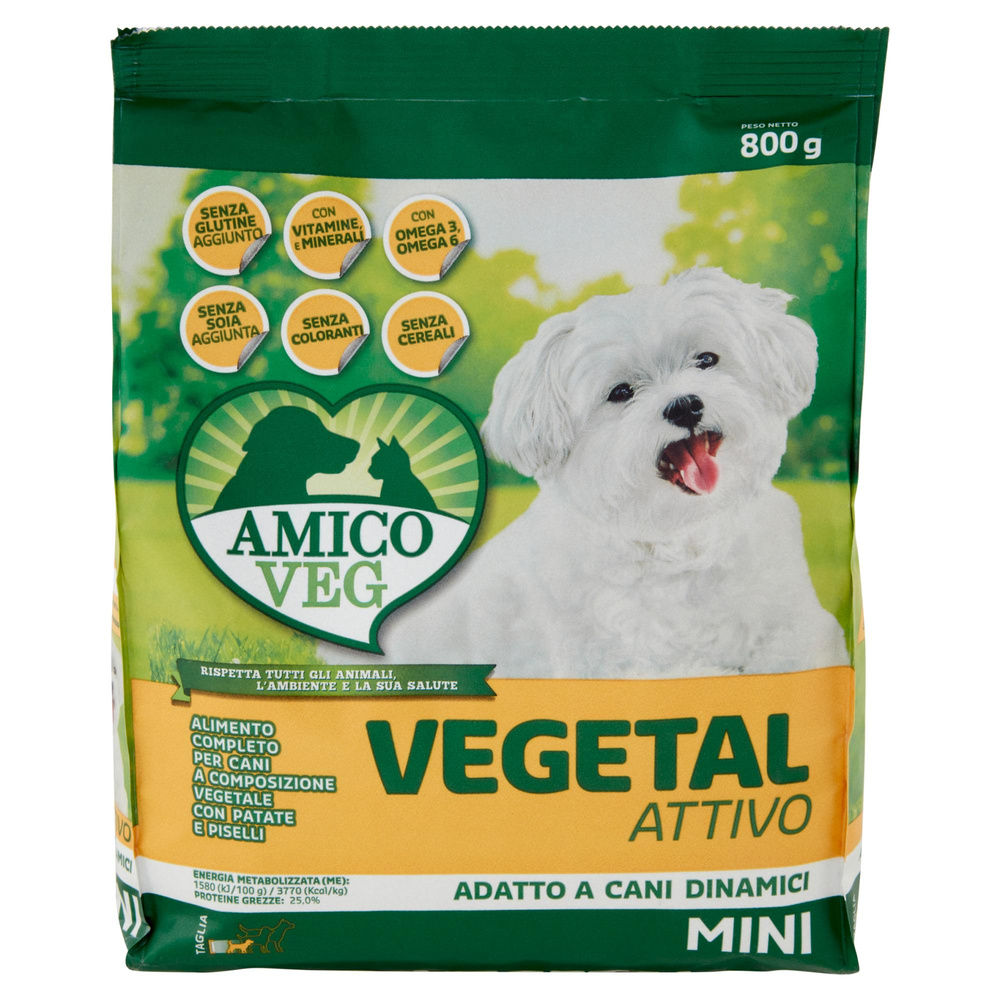 SECCO CANE CROCCHETTE ATTIVO VEGETAL AMICO VEG 800 G - 2